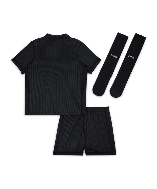Jordan Paris Saint-Germain Minikit 4th Trikot Set 2025/2026 Kids Schwarz F045 - schwarz