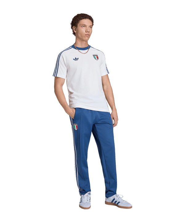 adidas FIGC Italien Originals T-Shirt Weiß - weiss