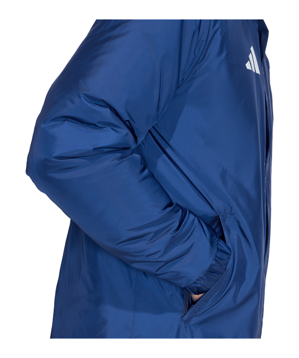 adidas Entrada 26 Winterjacke Blau - blau