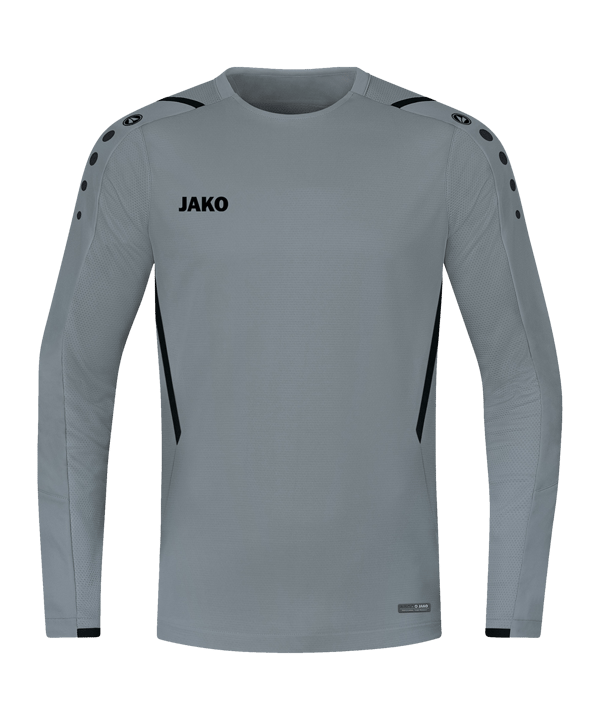 JAKO Challenge Sweatshirt Kids Grau Schwarz F841 - grau