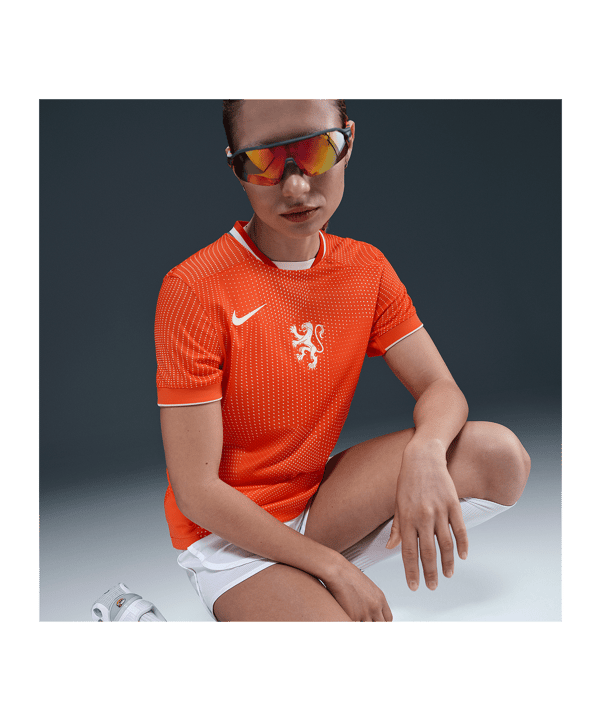 Nike KNVB Niederlande Trikot Home 2025 Damen Orange F819 - orange