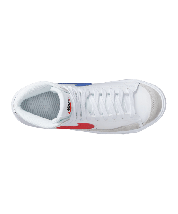 Nike Blazer Mid 77 Kids (GS) Weiss Rot F117 - weiss
