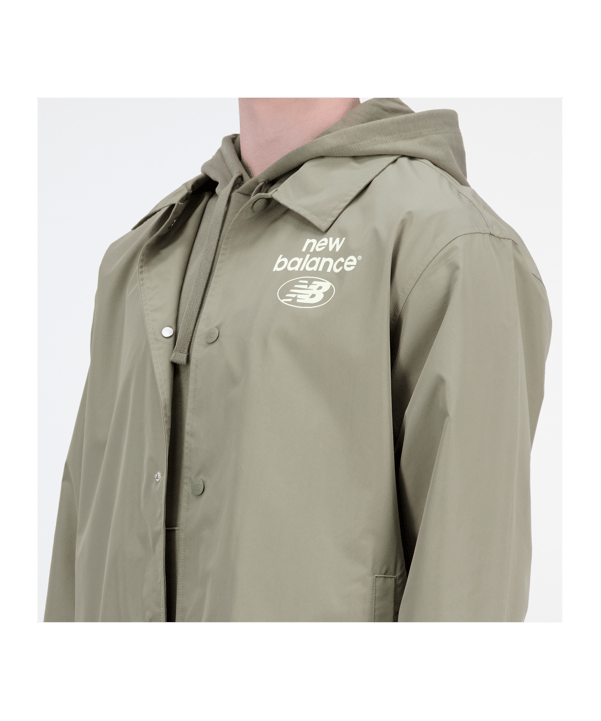 New Balance Reimagined Woven Jacke Grün FCGN - gruen
