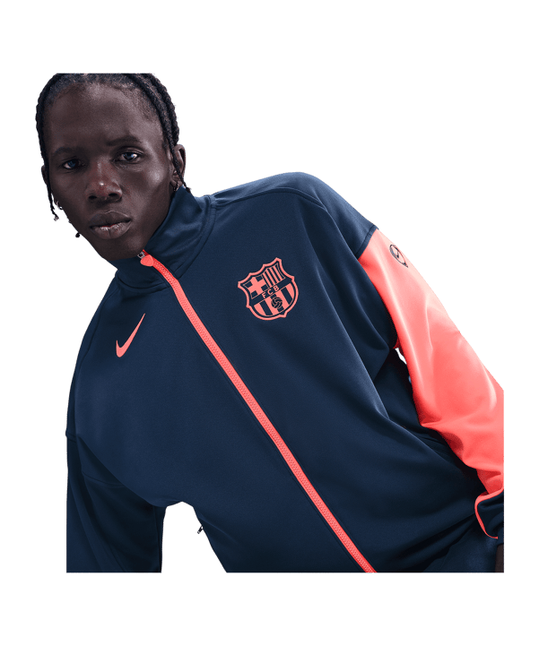 Nike FC Barcelona Trainingsjacke Blau F410 - blau