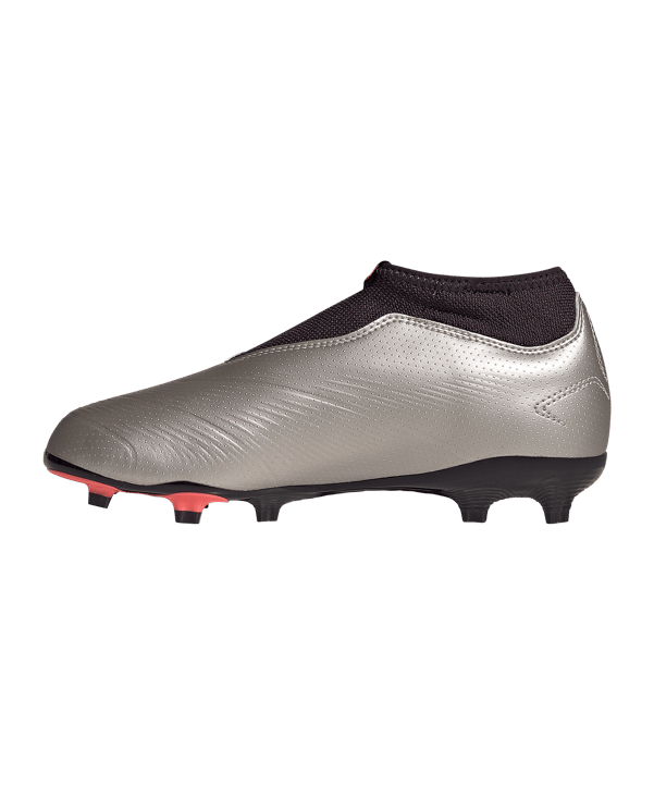 adidas Predator League LL FG Vivid Horizon Kids Grau Pink - grau
