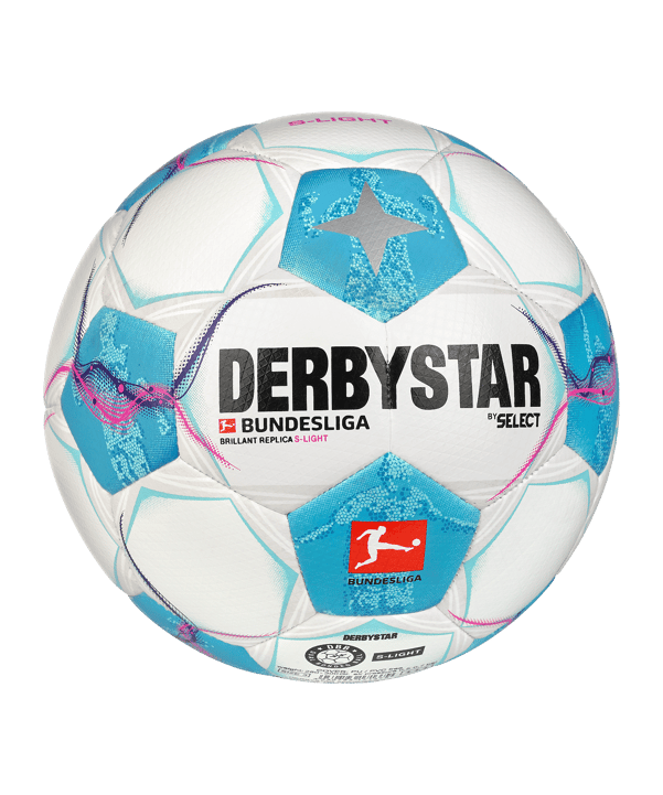 Derbystar Bundesliga Brillant Replica S-Light 290g v24 Trainingsball F024 - weiss