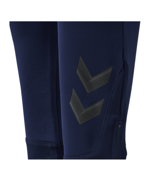 Hummel  hmlLEAD Poly Trainingshose Blau F7026 - blau