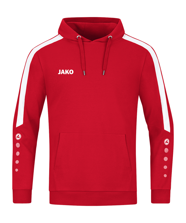 JAKO Power Hoody Rood K100 - rood