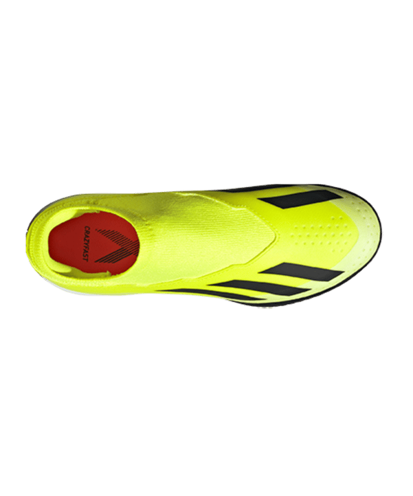 adidas X Crazyfast League LL TF Solar Energy Kids Gelb Schwarz Weiss - gelb
