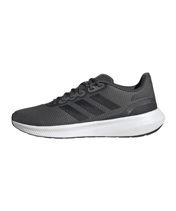adidas Runfalcon 3.0 Grau Schwarz Laufschuh - grau