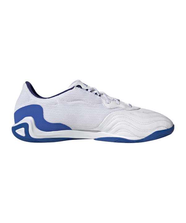 adidas COPA SENSE.3 IN Sala Diamond Edge Weiss Blau - weiss