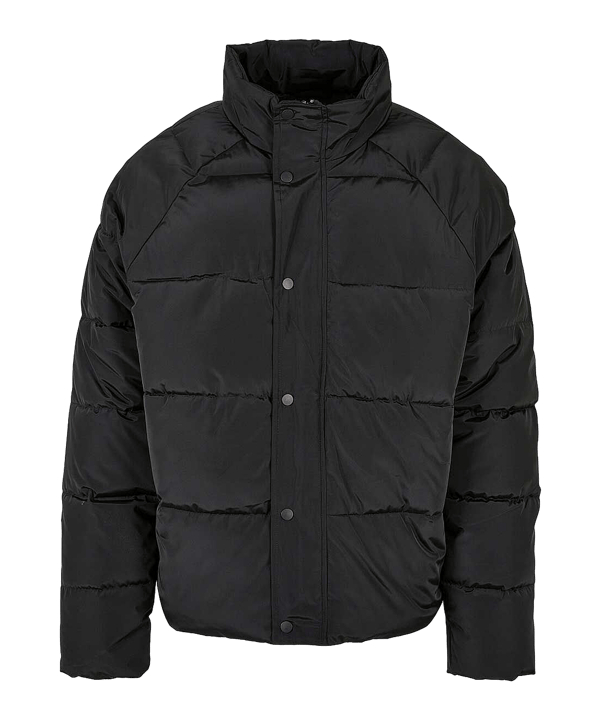 Urban Classic Raglan Padded Jacke Schwarz - schwarz