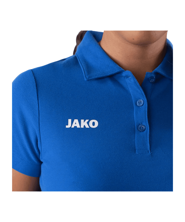 JAKO Base Polo Donna Blu C004 - blu