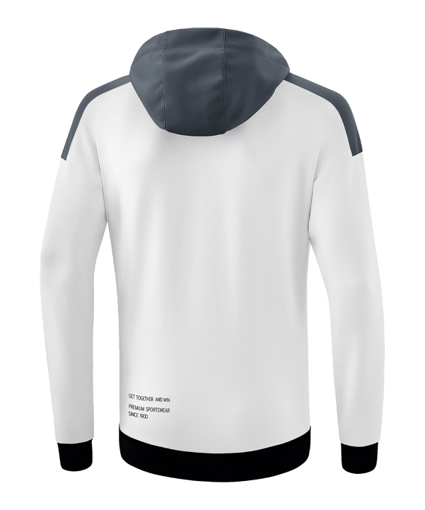 Erima Change by Hoody Kids Weiss Grau - weiss