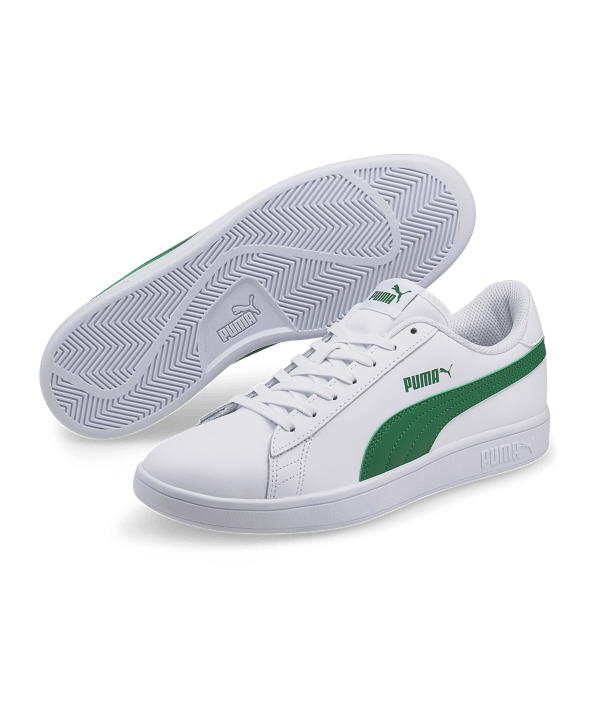 PUMA Smash V2L Sneaker Weiß F003 - weiss