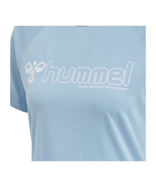 Hummel hmlNONI 2.0 t-shirt femmes bleu F7165 - bleu