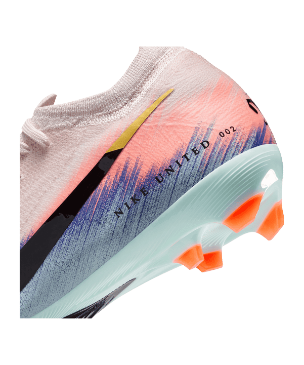 Nike Jr Air Zoom Mercurial Vapor XVI Pro FG United Kids Rot F600 - rot