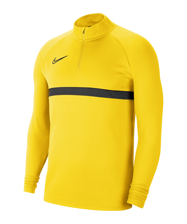 Nike Academy 21 Drill Top Gelb Schwarz F719 - gelb