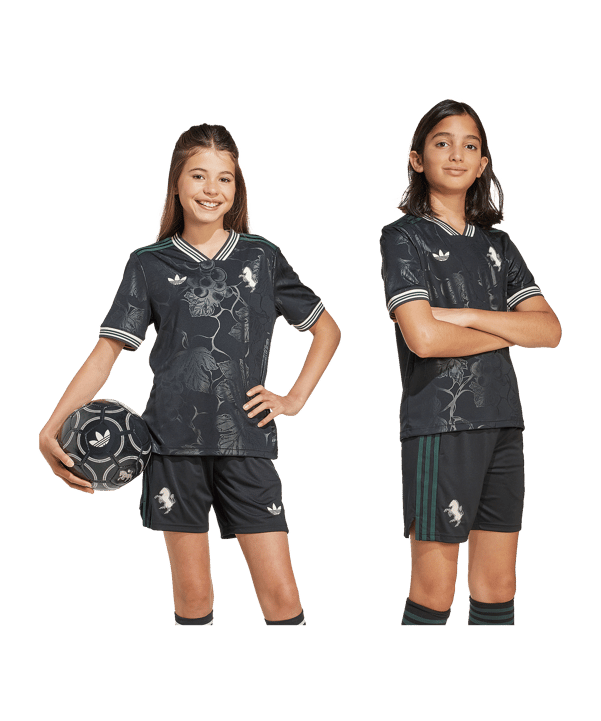 adidas Juventus Turin Trikot 3rd 2025/2026 Kids Schwarz - schwarz