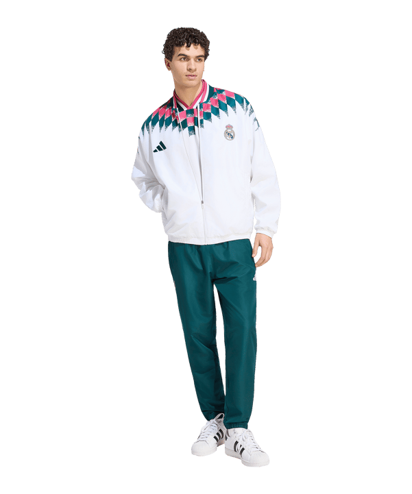 adidas Real Madrid Stadium Veste Blanc - blanc