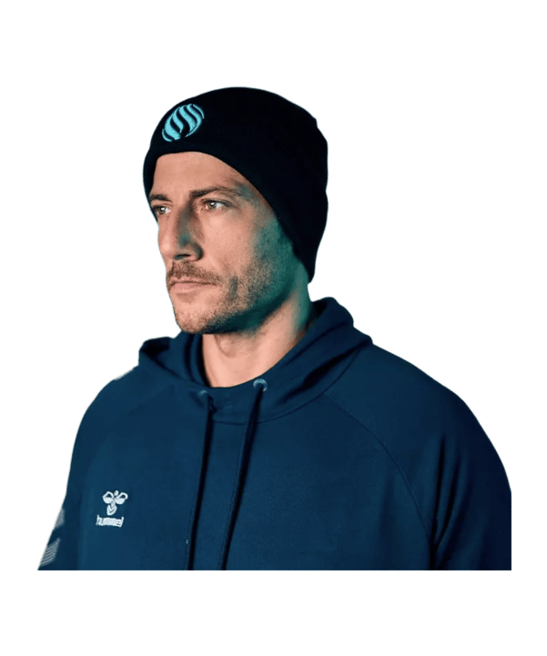 Ballsportdirekt Powervolleys x Mantahari Beanie Schwarz - schwarz