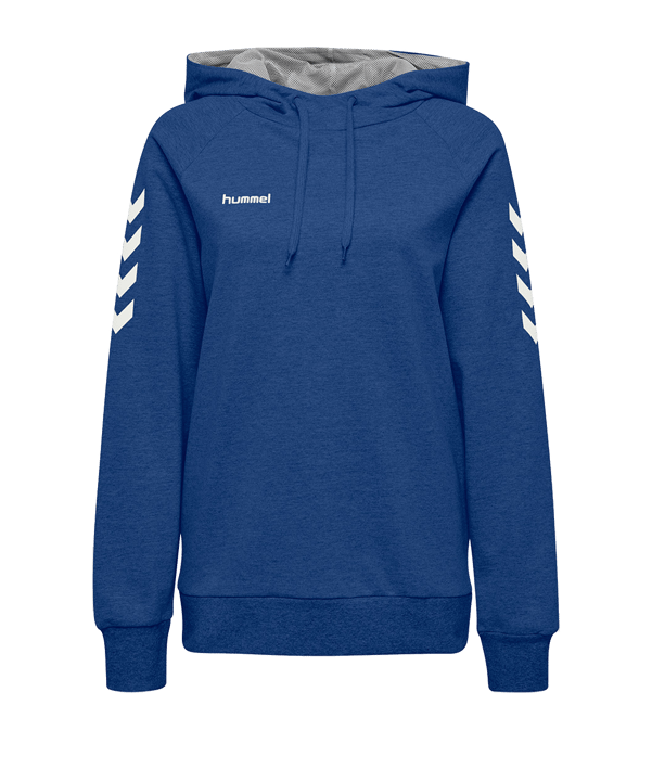Hummel Cotton Hoody Damen Blau F7045 - blau