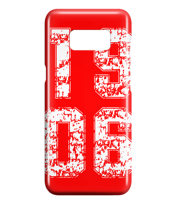 TSV Schopfloch Samsung Case 1906 Block Rot - rot