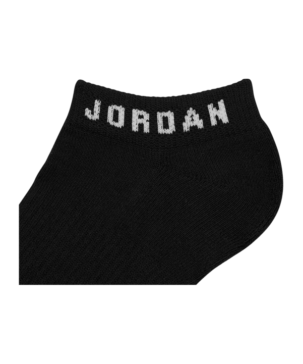 Jordan Everyday Cush No Show Socken Schwarz F010 - schwarz