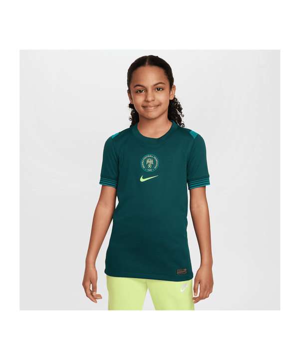 Nike NFF Nigeria Trikot Home 2025/2026 Kids Grün F483 - gruen