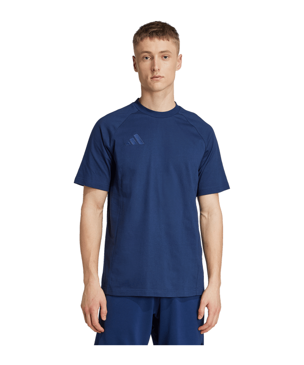 adidas Tiro 25 Travel Trainingsshirt Blau - blau