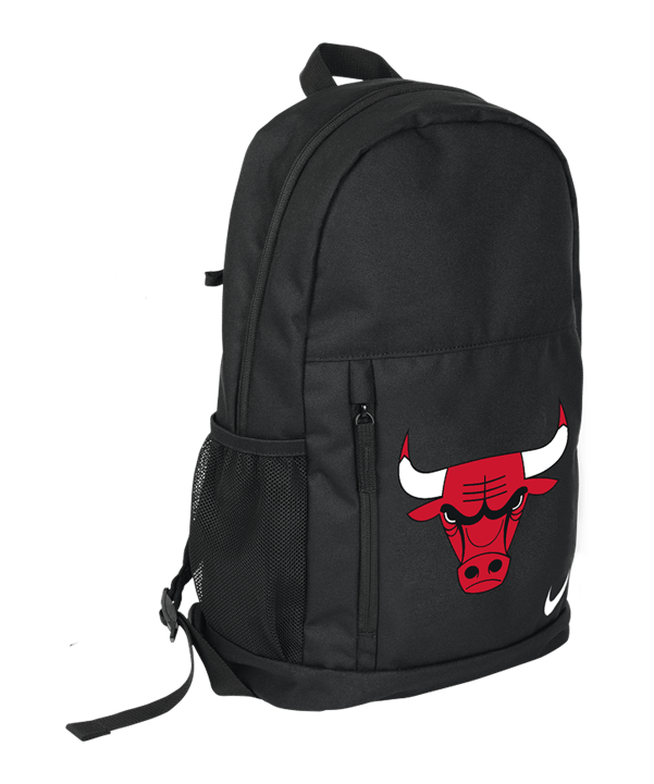 Nike Chicago Bulls NBA Elemental 20L Rucksack Schwarz Fnaw - schwarz