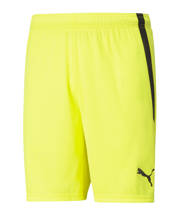 PUMA teamLIGA Short Kids Gelb Schwarz F42 - gelb