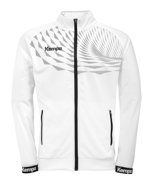 Kempa Wave 26 Poly Giacca da allenamento  Weiß F02 - bianco