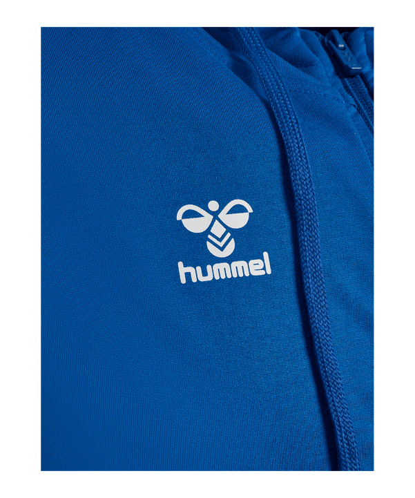 hummel Go 2.0 Chevron Giacca con cappuccio Blu C7045 - blu