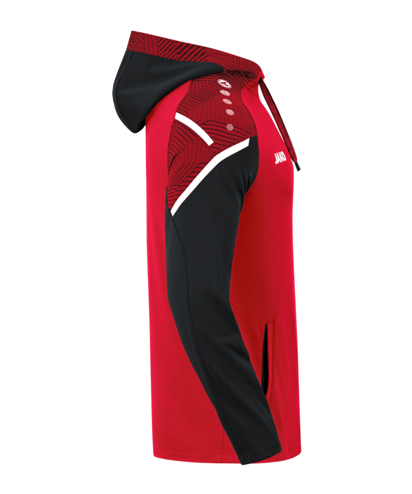 JAKO Performance Hoody Rot Schwarz F101 - rot