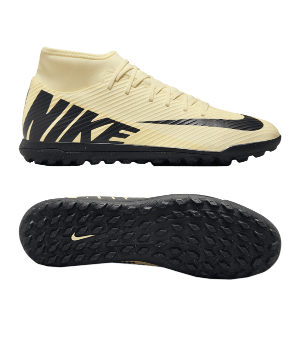 Nike Air Zoom Mercurial Superfly IX Club TF Beige Schwarz F700 - beige