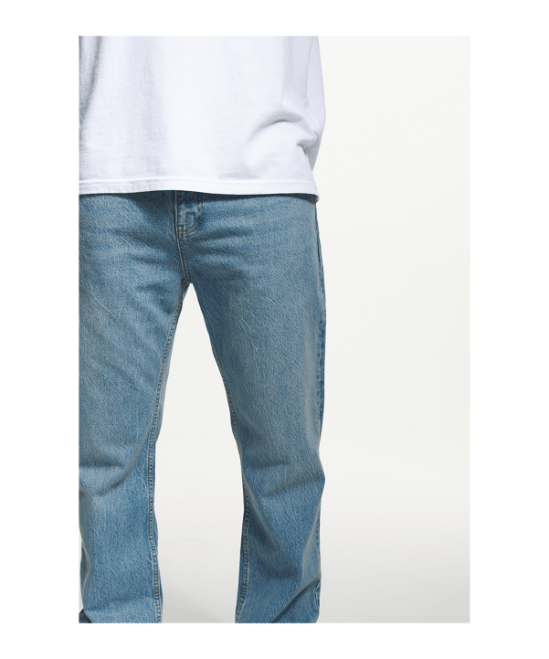 2Y Studios Gabrie Basic Straight Jeans Hose Blau - blau