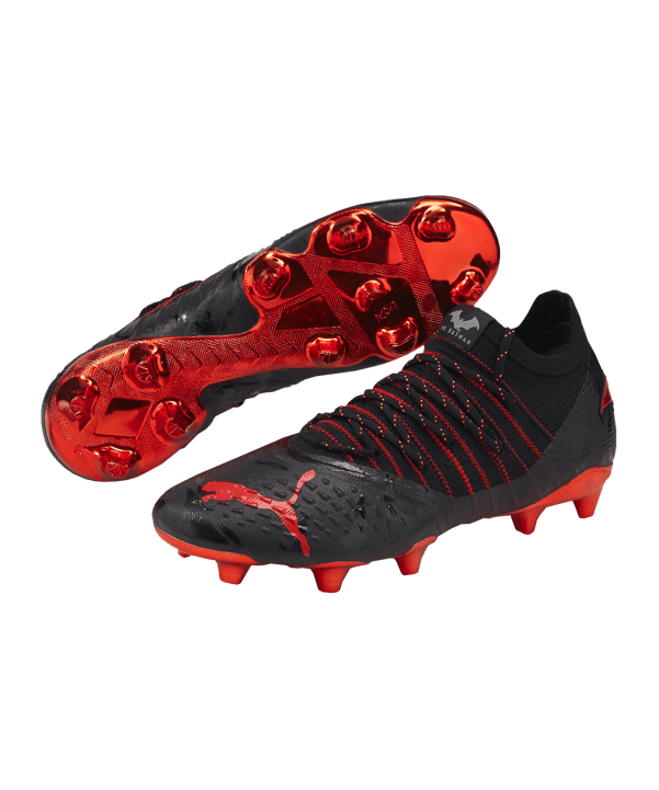 PUMA FUTURE 1.3 Batman FG/AG Schwarz Rot F01 - schwarz
