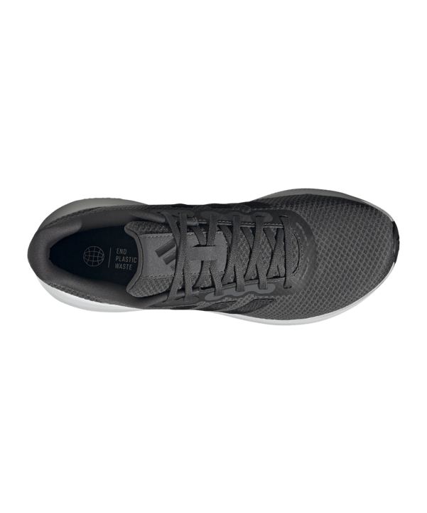 adidas Runfalcon 3.0 Grau Schwarz Laufschuh - grau