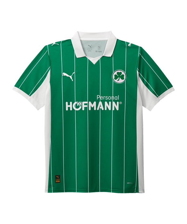 PUMA SpVgg Greuther Fürth Trikot Away 2025/2026 Grün F02 - gruen