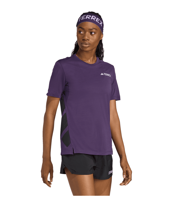 adidas Terrex Xperior T-Shirt Damen Lila - lila