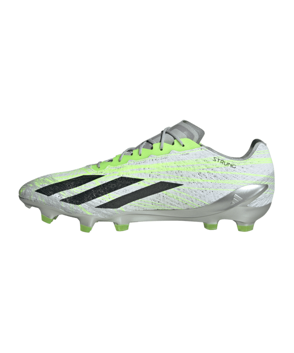 adidas X Crazyfast Strung+ FG Special Edition Weiss Schwarz - grau
