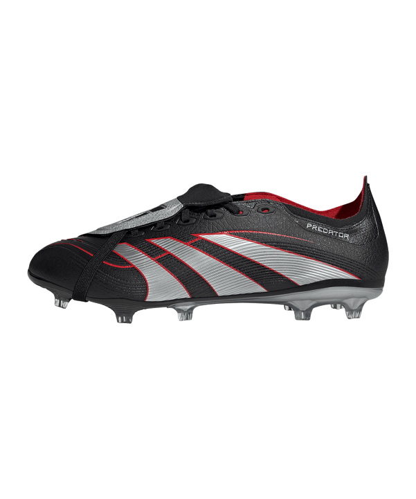 adidas Predator League FT FG/MG Obsidian Strike Schwarz - schwarz