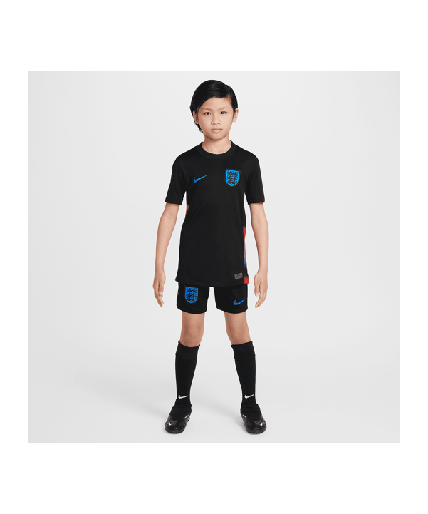 Nike England Trikot Away 2025 Kids Schwarz F010 - schwarz