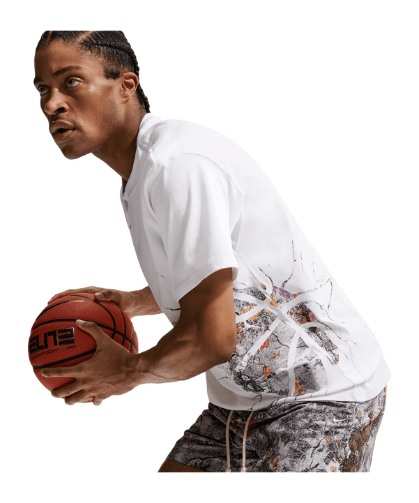 Nike 5" Practice Woven Basketball Short Grau F067 - grau
