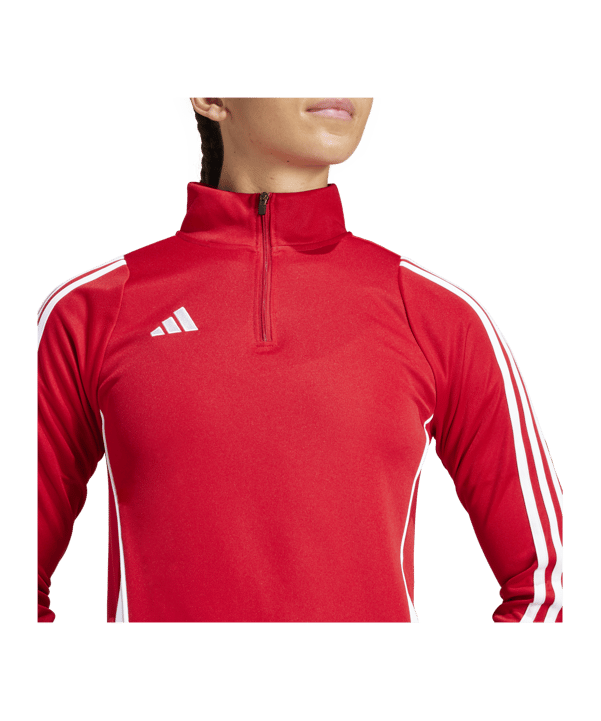 adidas Tiro 24 Trainingstop Damen Rot Weiss - rot