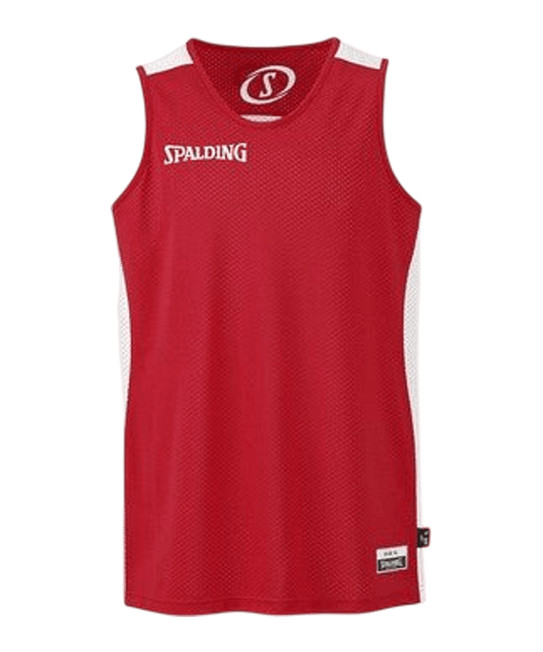 Spalding Essential Reversible T-Shirt Kids Rot F08 - rot