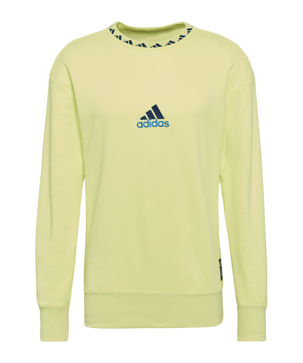 adidas Juventus Turin Icon Sweatshirt Gelb - gelb