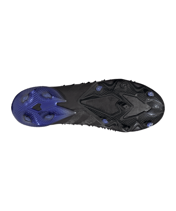 adidas Predator FREAK.1 L FG Escapelight Schwarz Blau - schwarz