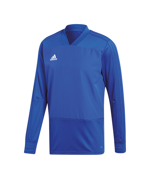 adidas Condivo 18 Sweatshirt Blau Weiss - blau